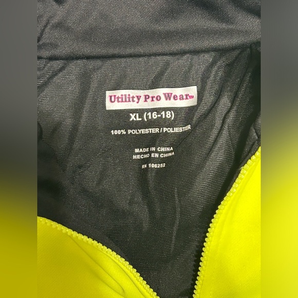 Utility Pro Women’s High Visibility Dual Tone Zip Up Long Sleeve Soft Shell - Picture 8 of 16